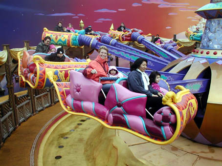 The Flying Carpets in Walt Disney Studios Park Paris