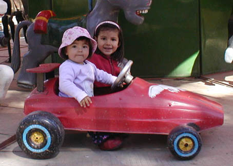 Raphaela and Kamila in San Miguel