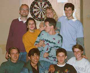 Dart tournament in Almaty, October 1994