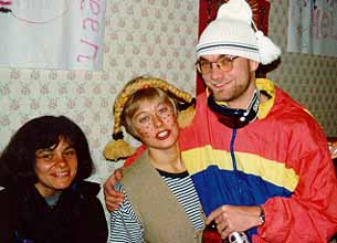 Halloween Party in Almaty, 1994