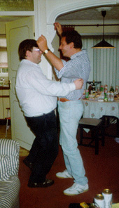 Keith and Jan dancing
