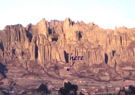 Our land in Ovejuyo, La Paz, Bolivia