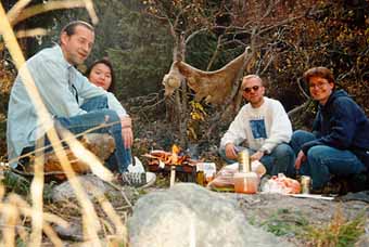 Picnic in the Mountains near Almaty