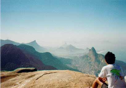 Mountain climbing in Rio