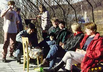 Thanksgiving Party in cottage near Almaty